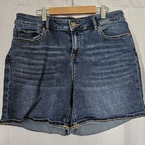 MJEANS by MAURICES mid rise Bermuda shorts size 14